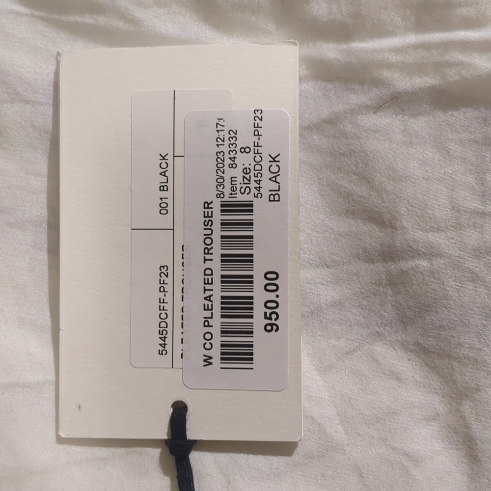 CO satin wide leg satin pants - Picture 4 of 7